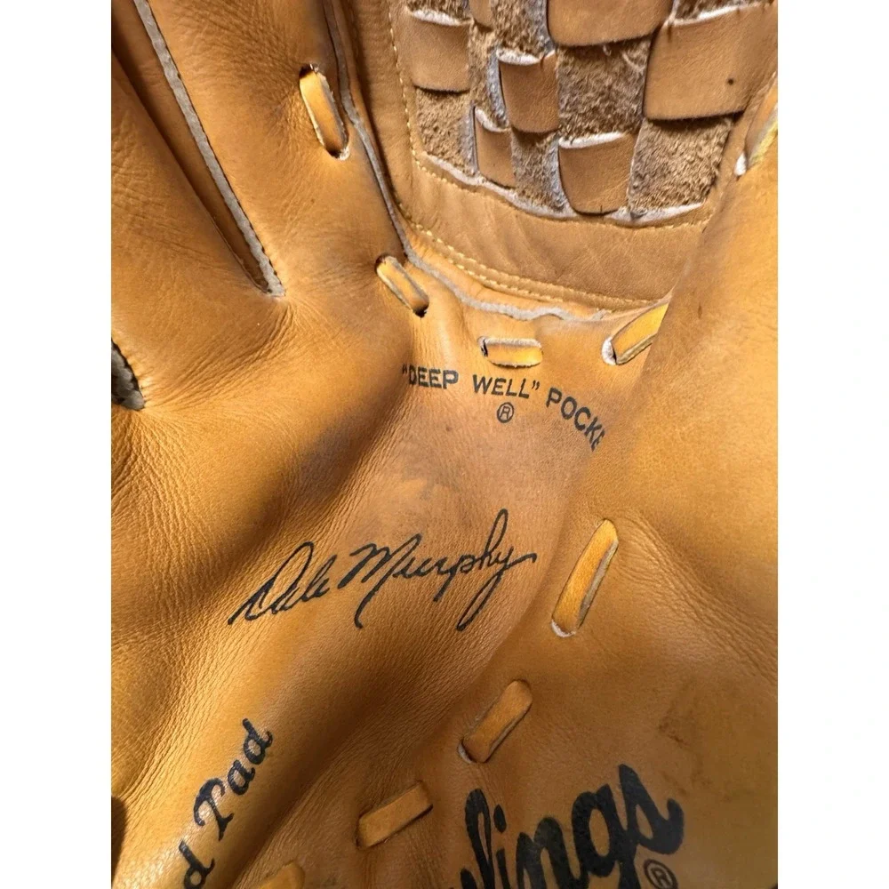Rawlings Dale Murphy RBG36 Deep Well Pocket Baseball Glove (for RH player) - Picture 4 of 8